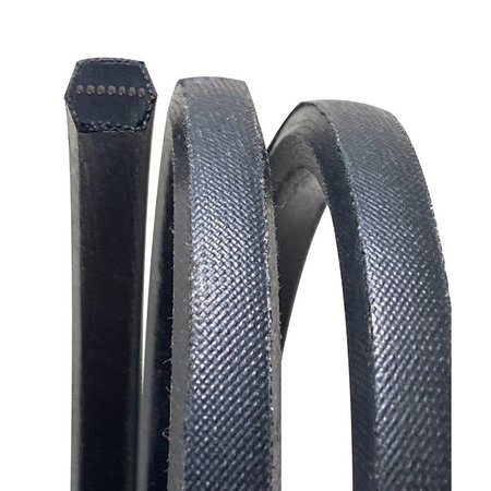 Bestorq CC600 Double Side V Belt, 604 in Outside Length, 7/8 in Top Width, 1 Ribs CC600